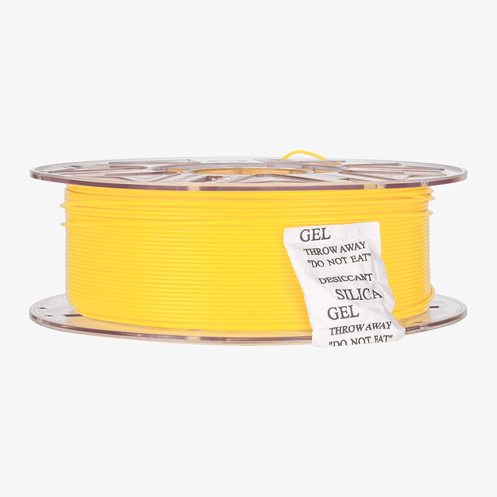 Geltonas Creality Hyper PLA siūlas ant ritės