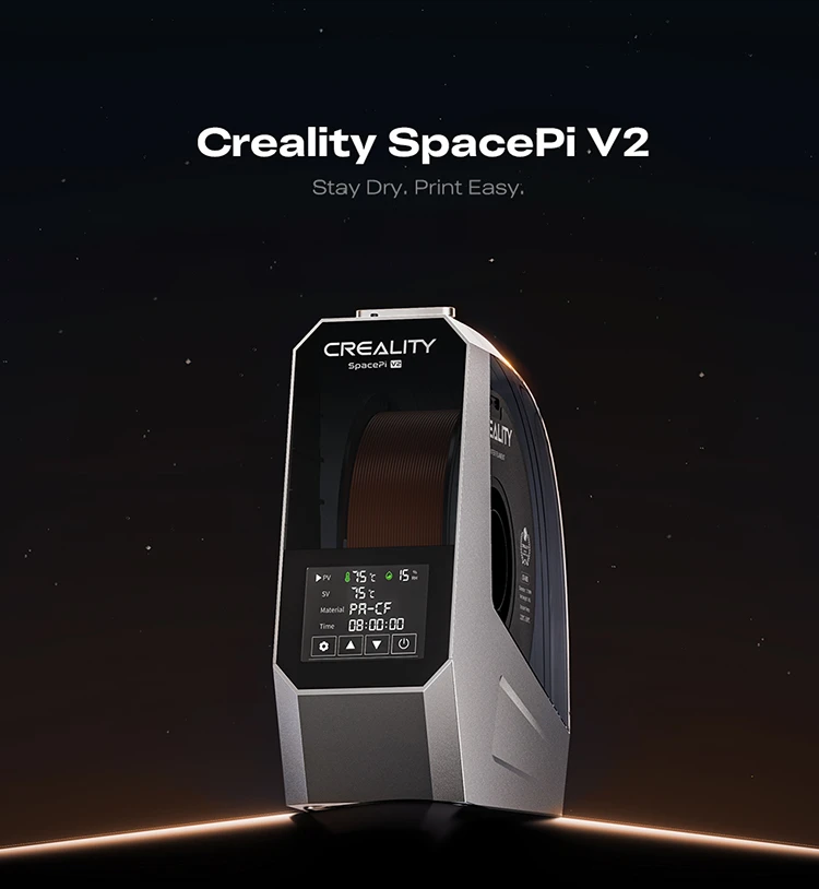 3D plastiko džiovintuvas 45℃-75℃ Space Pi V2 CREALITY