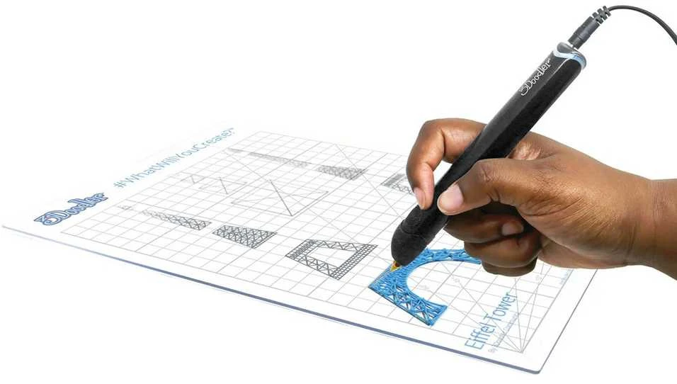 3Doodler Doodle Pad piešimo bloknotas, skirtas kurti ir PRO