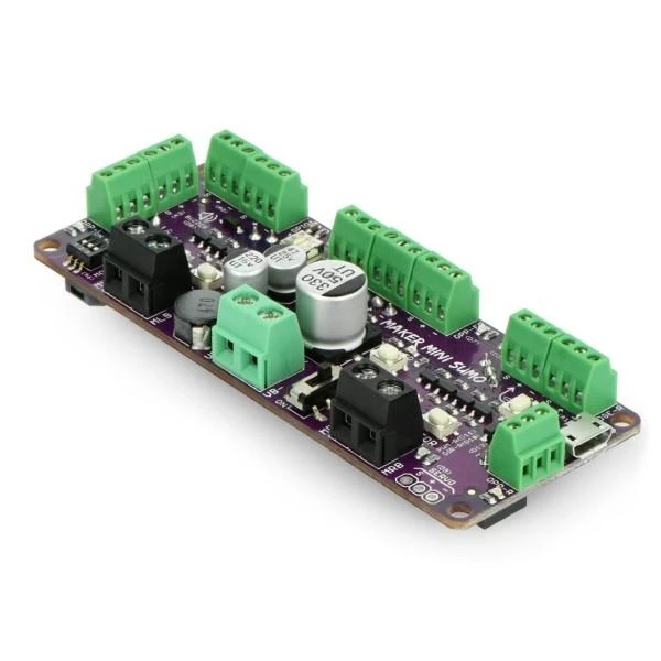 Cytron Maker Mini Sumo plokštė su jungtimis