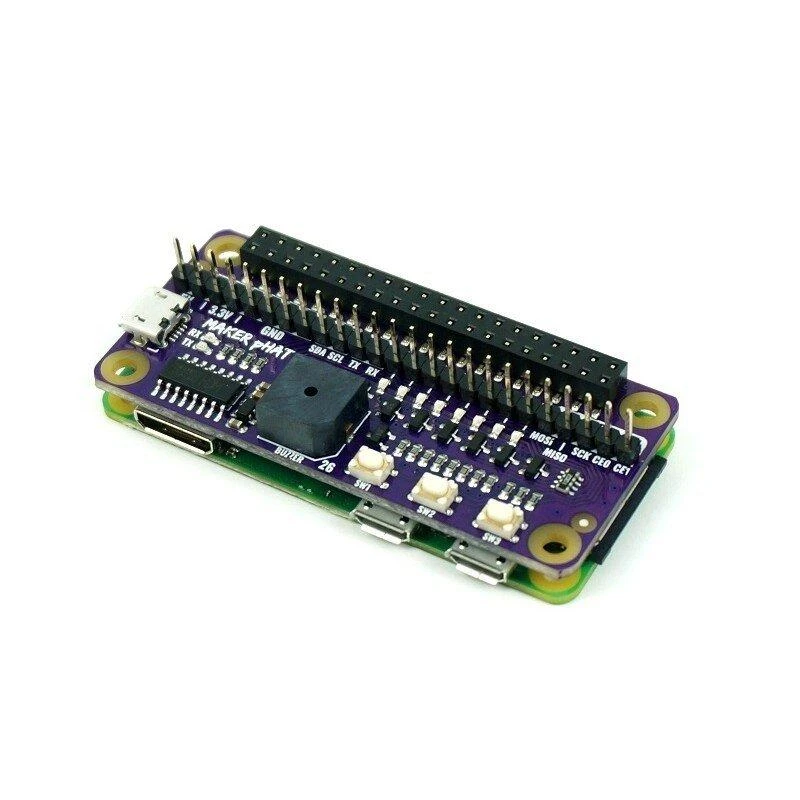 Cytron Maker pHAT su mygtukais ir GPIO jungtimis