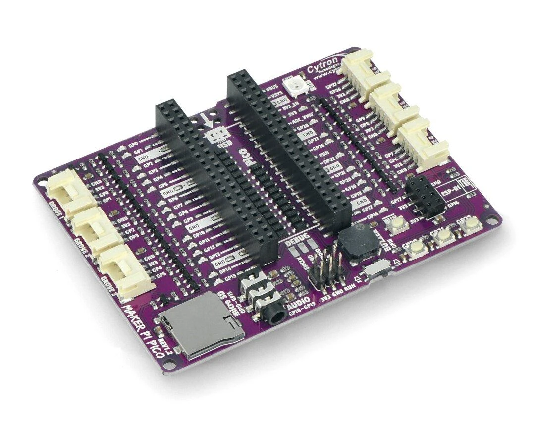 Cytron Maker Pi Pico pagrindas: Pi Pico supaprastinimas pradedantiesiems