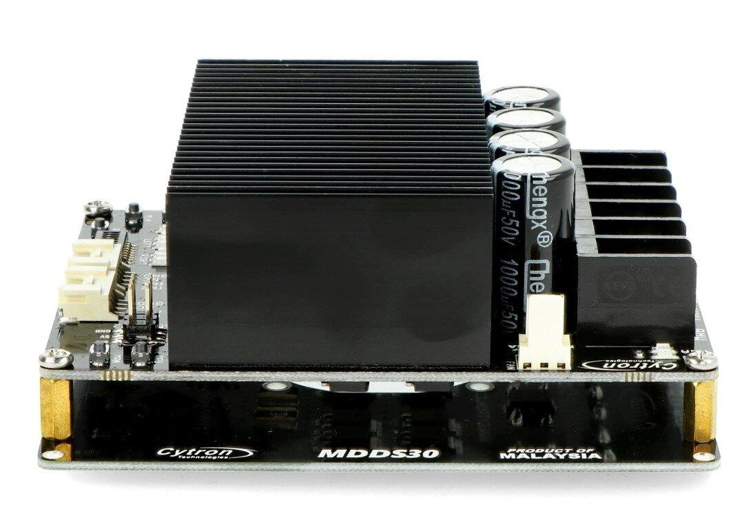 Cytron SmartDriveDuo MDDS30 - dviejų kanalų DC variklio valdiklis - 7V-35V/30A