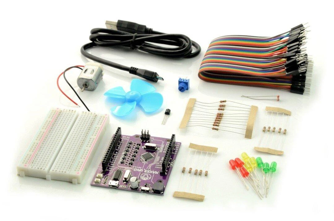 Cytron Edu Maker KIT elektronikos komponentų rinkinys