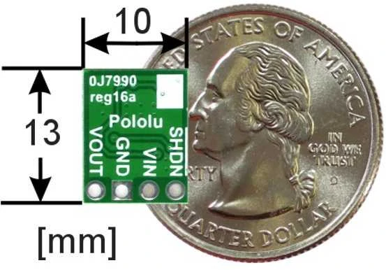 D24V5F2 - įtampos ribotuvas - 2.5V 0.5A - Pololu 2841