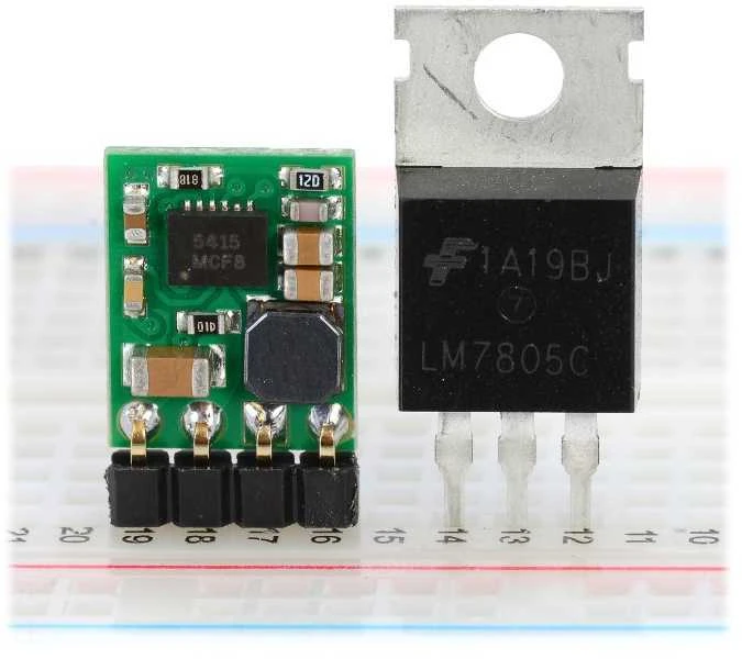 D24V5F2 - įtampos ribotuvas - 2.5V 0.5A - Pololu 2841