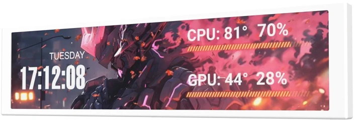 Darkflash 9.2 colio IPS monitorius V92 (baltas)