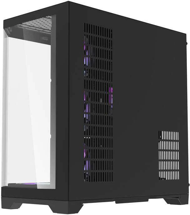 Darkflash Darflash FT418 PRO kompiuterio dėklas + 7 aRGB ventiliatoriai (juodi)
