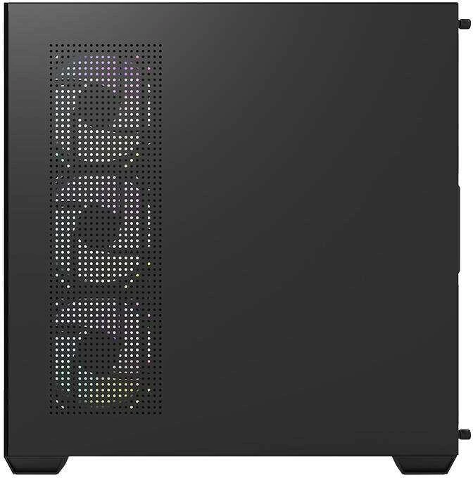 Darkflash DS900 kompiuterio dėklas + 7 ARGB ventiliatoriai - juodas