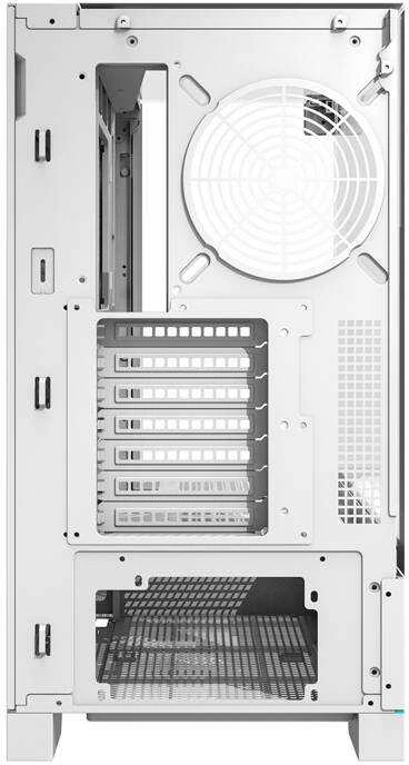 Darkflash DY450 kompiuterio dėklas be ventiliatorių (baltas)