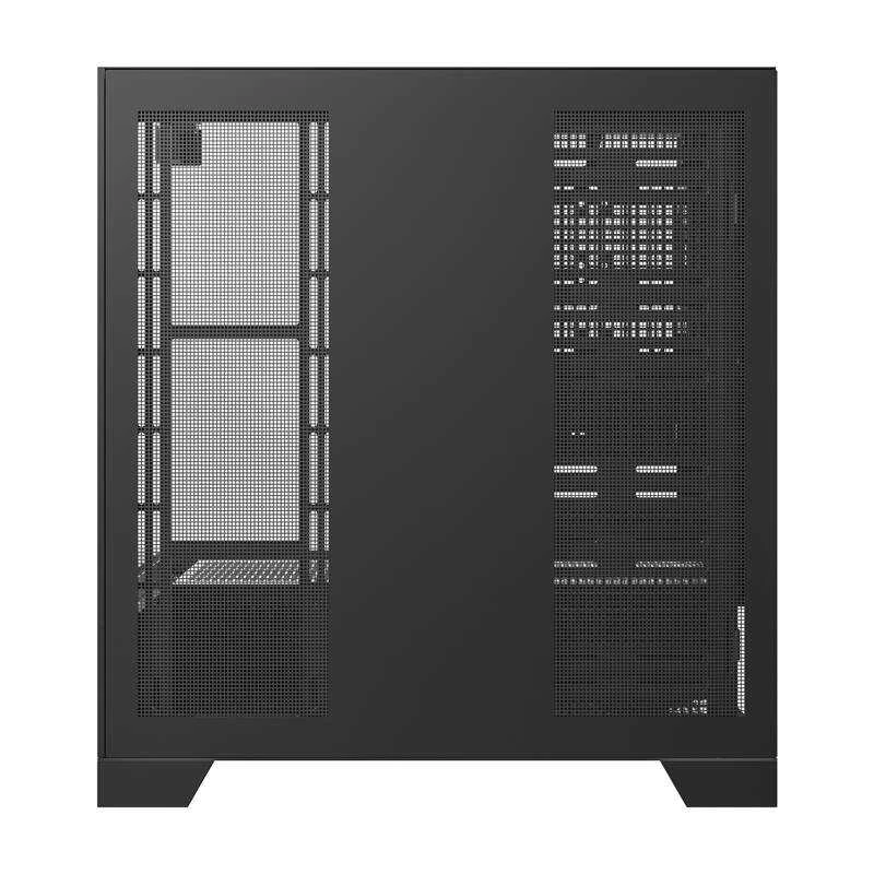 Darkflash DY450 PRO kompiuterio dėklas + ventiliatorius (juodas)