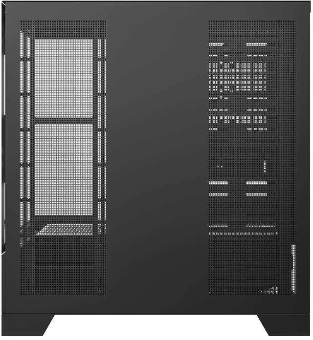 Darkflash DY451 kompiuterio dėklas be ventiliatorių (juodas)