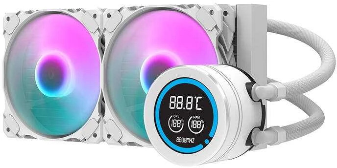 Darkflash DN-D240 aušintuvas su skaitmeniniu ekranu
