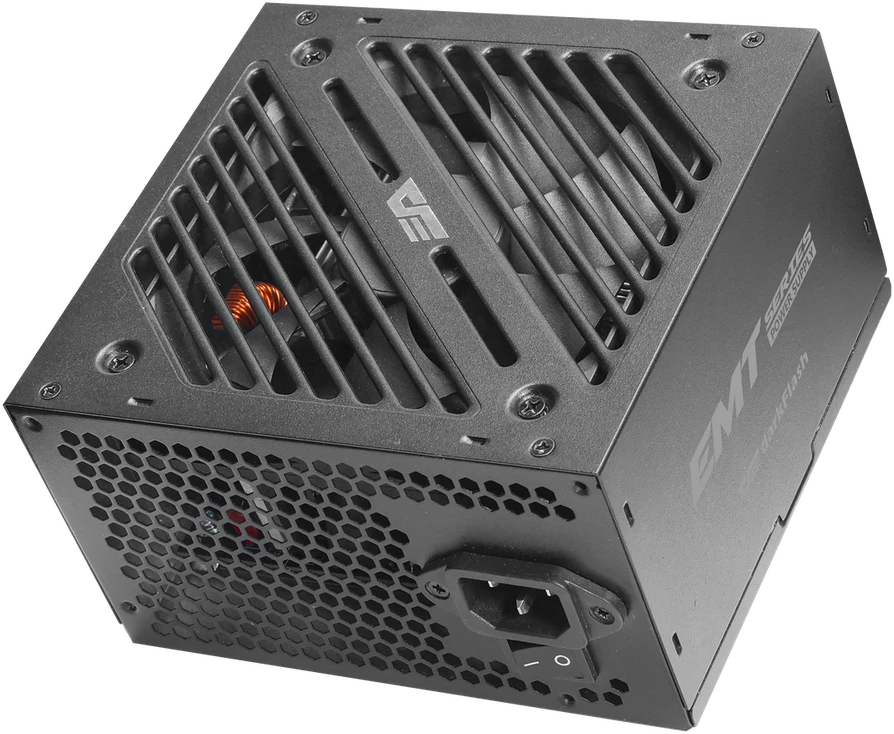 „DarkFlash EMT850“ kompiuterio maitinimo šaltinis (juodas)