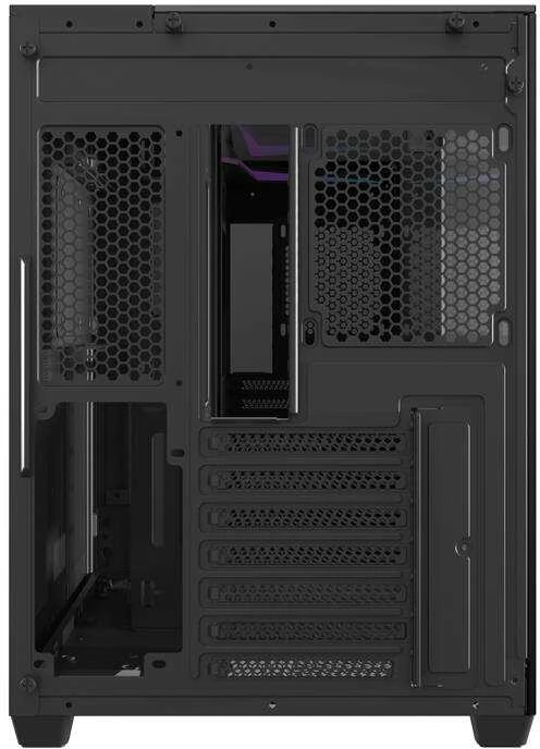 Darkflash TH285 kompiuterio dėklas, 4 ventiliatoriai (juodas)