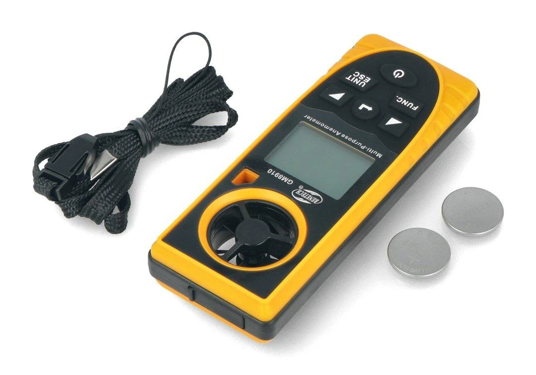 Benetech GM8910 daugiafunkcis anemometras – 6 rotorių