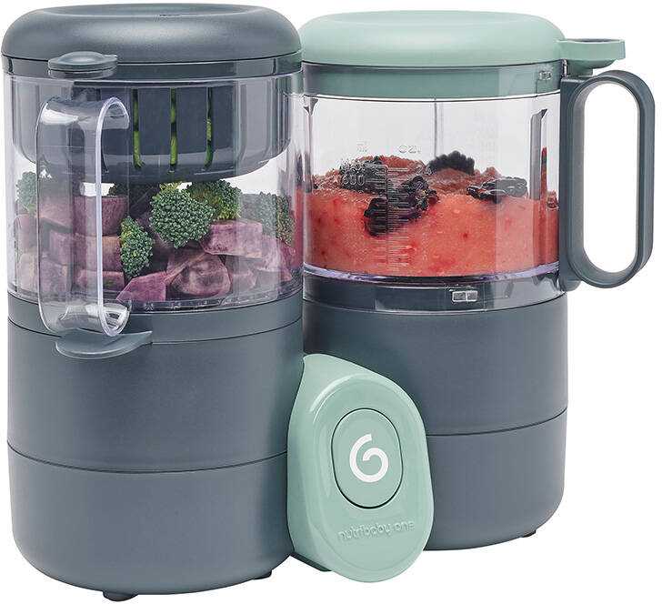 Daugiafunkcis virtuvinis kombainas Babymoov Nutribaby One 4-in-1 (juodas)