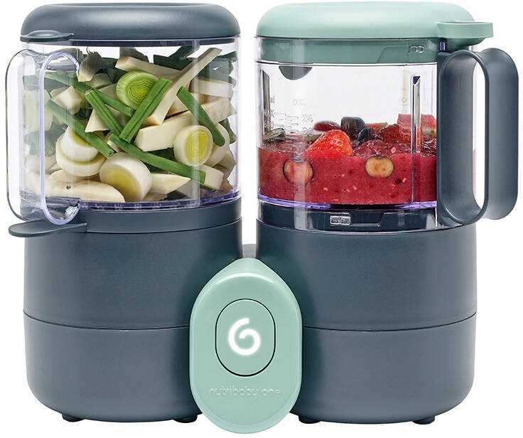 Daugiafunkcis virtuvinis kombainas Babymoov Nutribaby One 4-in-1 (juodas)