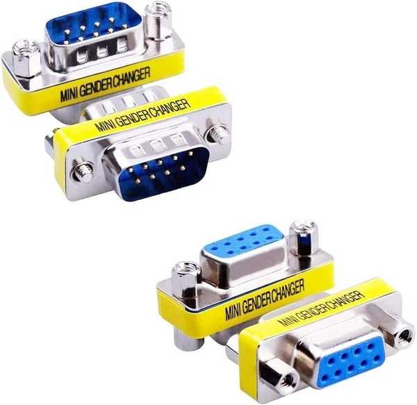 Oem DB9 nuoseklusis adapteris – vyris – kištukas – adapteris
