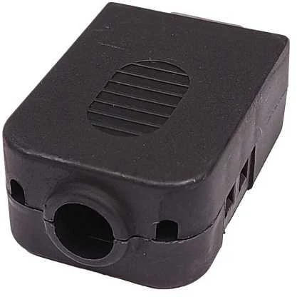 DB9 nuoseklusis adapteris, juodas korpusas