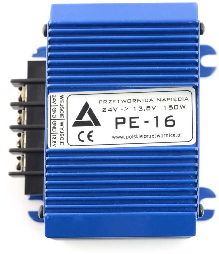 DC/DC keitiklis AZO Digital PE-16 24/13.8V 150W
