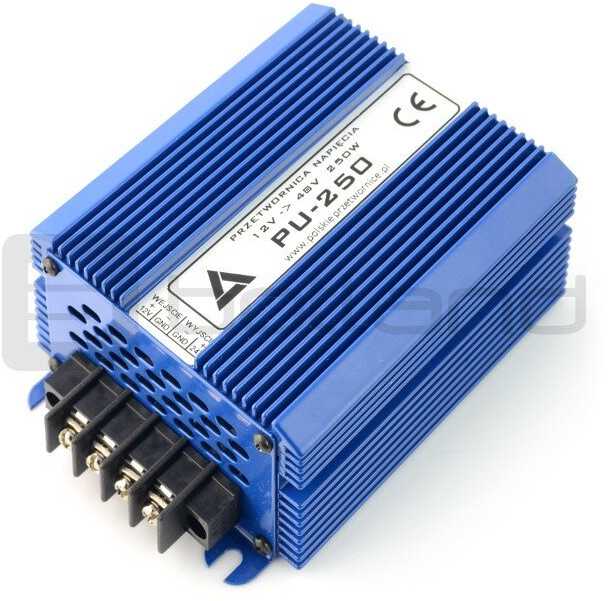 DC / DC pakaitinis keitiklis AZO Digital PU-250 12 / 48V 250W