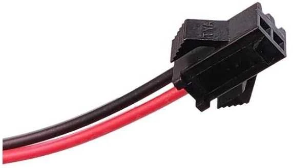 Oem DC greitoji jungtis JST SM 2PIN - su 100mm kabeliu