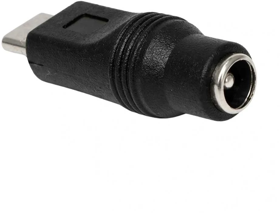 DC kampinis adapteris 5.5X2.1 lizdui į 4.0X1.7 kištuką - Adapteris