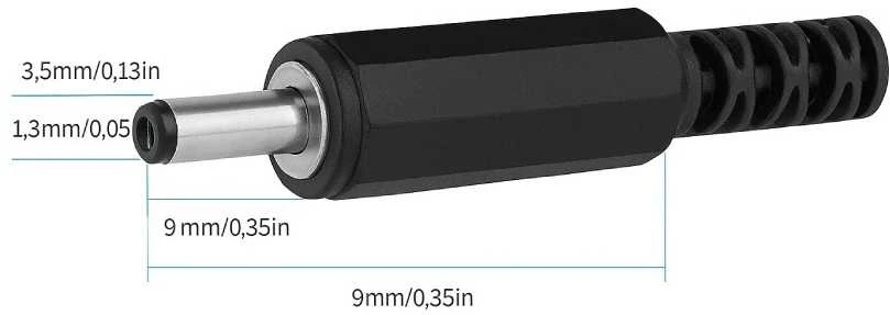 Oem DC kištukas 5.5mm/2.5mm - lizdas lituotam laidui - įkrovikliams