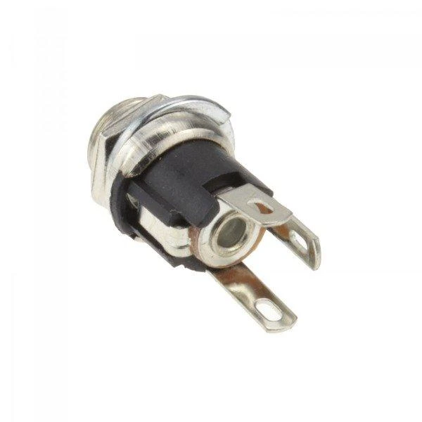 DC lizdas 2.1x5.5mm su litavimo kontaktais