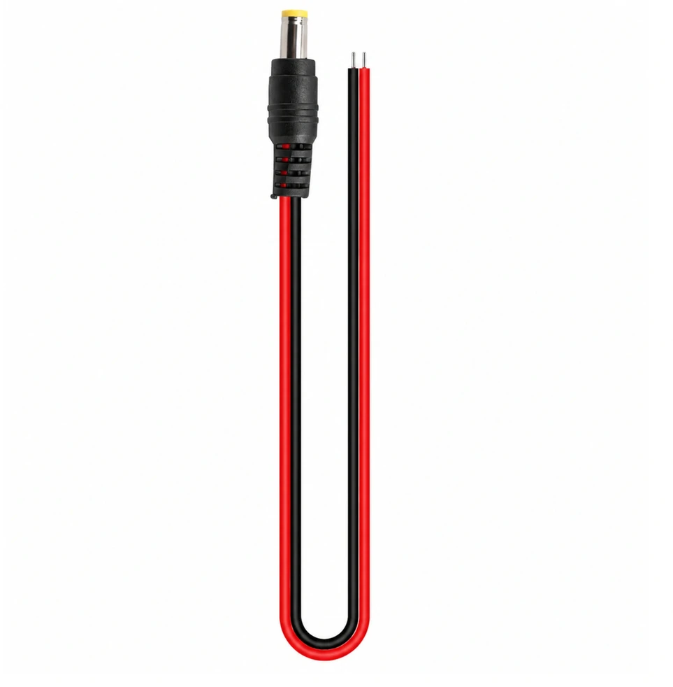 DC Pigtail kištukas 5.5/2.1 mm ant