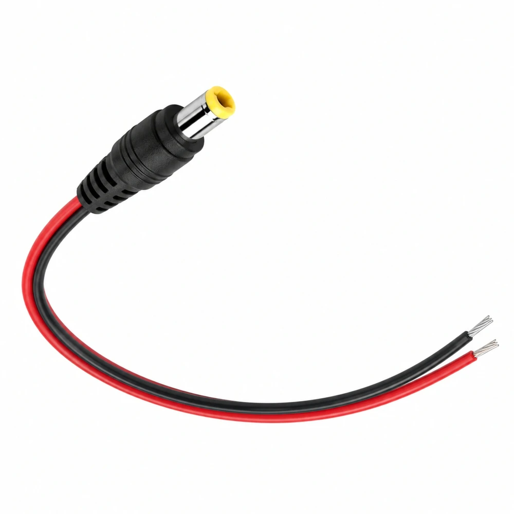 DC Pigtail kištukas 5.5/2.1 mm ant