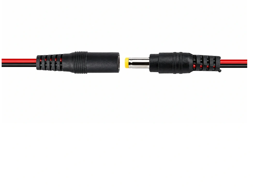 DC Pigtail kištukas 5.5/2.1 mm ant