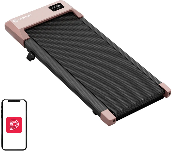 DeerRun Q2 Urban Electric Treadmill (Rožinė)