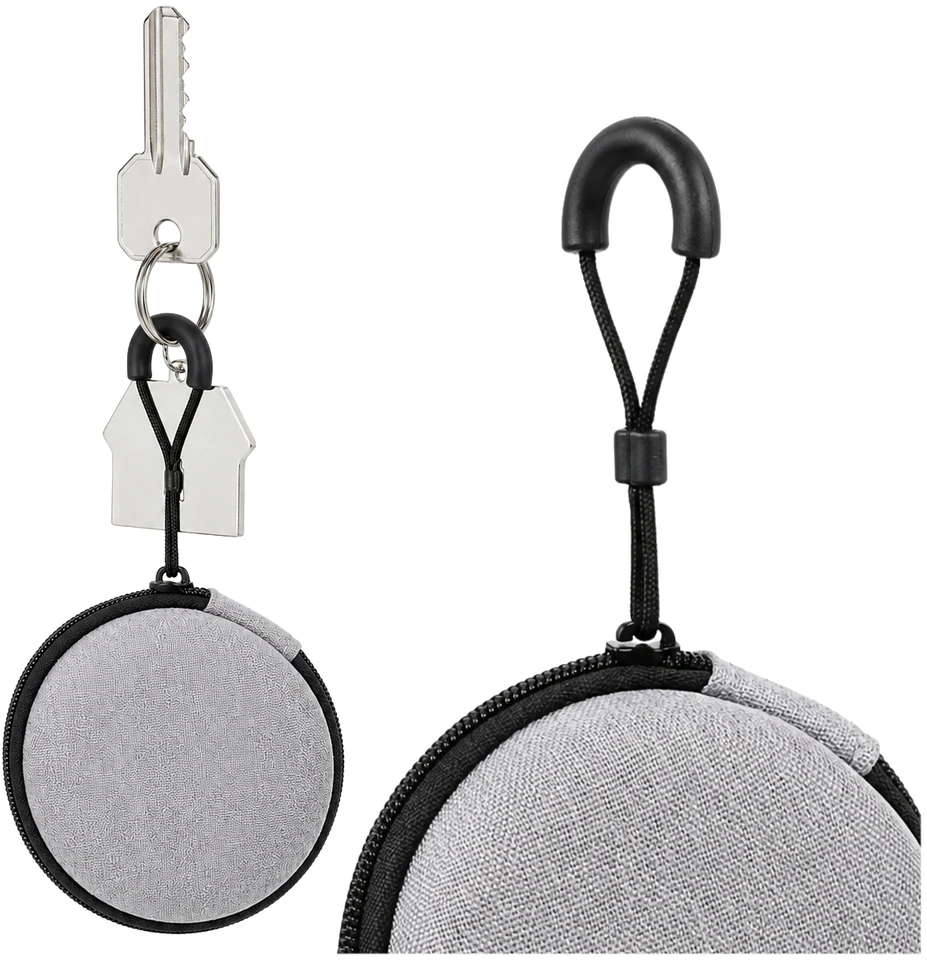Dėklas Na Ausinės Pokroviec dėklas 90x70x35mm Pilka Pudełko Z Siatką