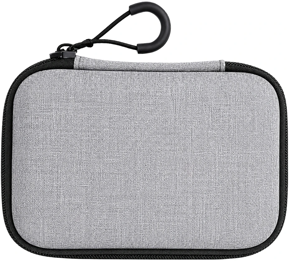 Dėklas Na Ausinės Pokroviec dėklas 90x70x35mm Pilka Pudełko Z Siatką