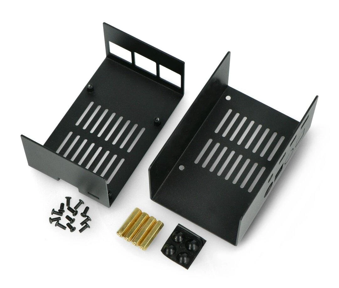 HiFiBerry HB CASE4 DIGI+BK - Gehäuse für Raspberry Pi 4 & DIGI+ sw