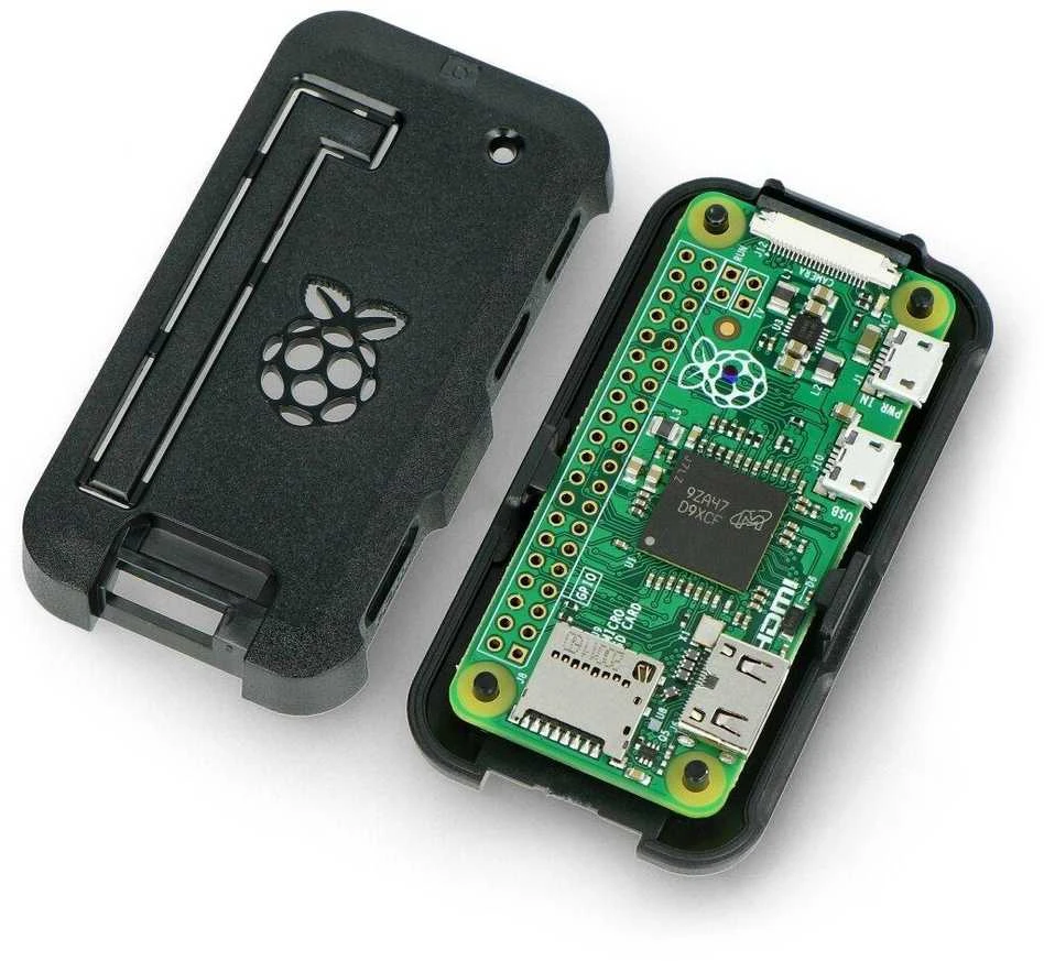 Pihut Oem Dėklas skirtas Raspberry Pi Zero - juodas