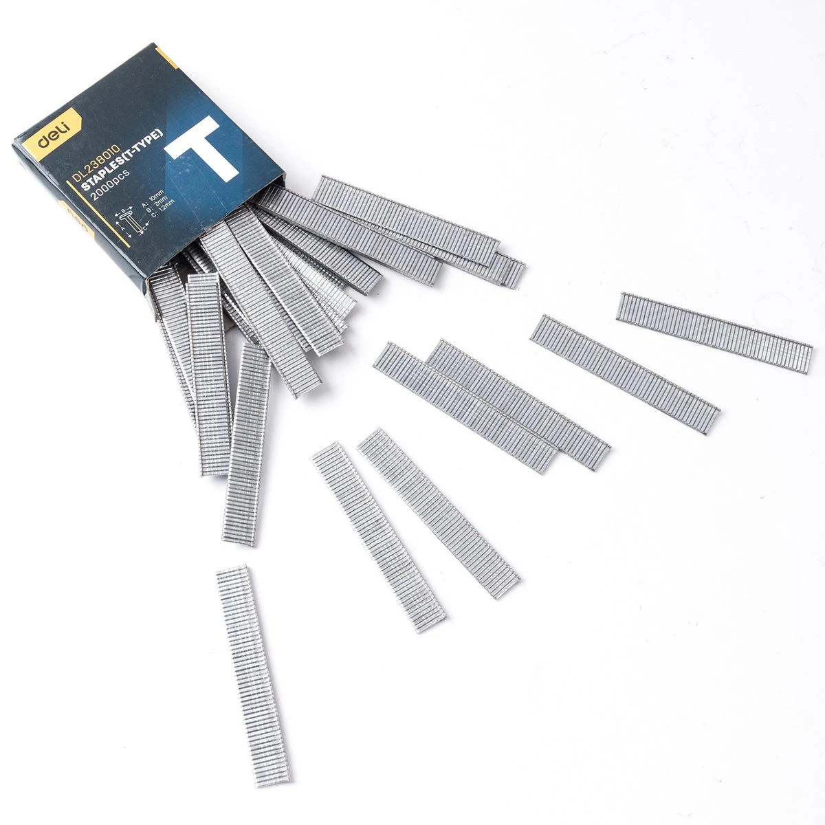 Deli Tools T tipo kabės EDL238010 2000vnt