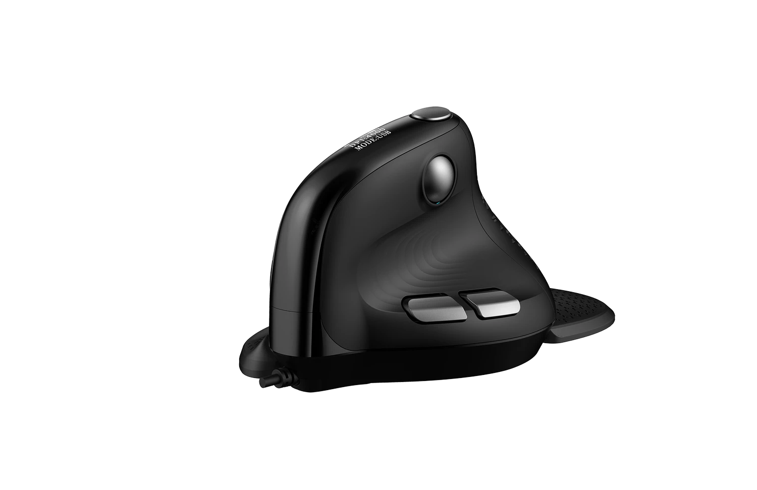 Belaidė ergonominė pelė Delux M618XSD BT+2.4G RGB