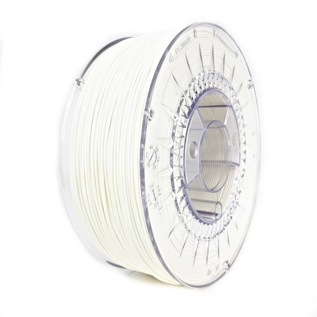 3D plastikas Devil Design ABS+ 1.75mm 0.8kg - Baltas aprašymas - Prekės nuotrauka