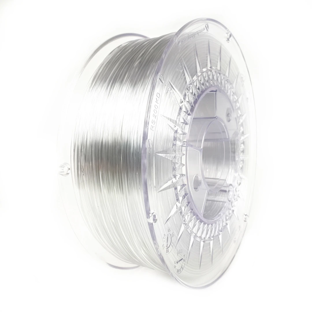 3D plastikas Devil Design PET-G 1.75mm 1kg - Transparent aprašymas - Prekės nuotrauka