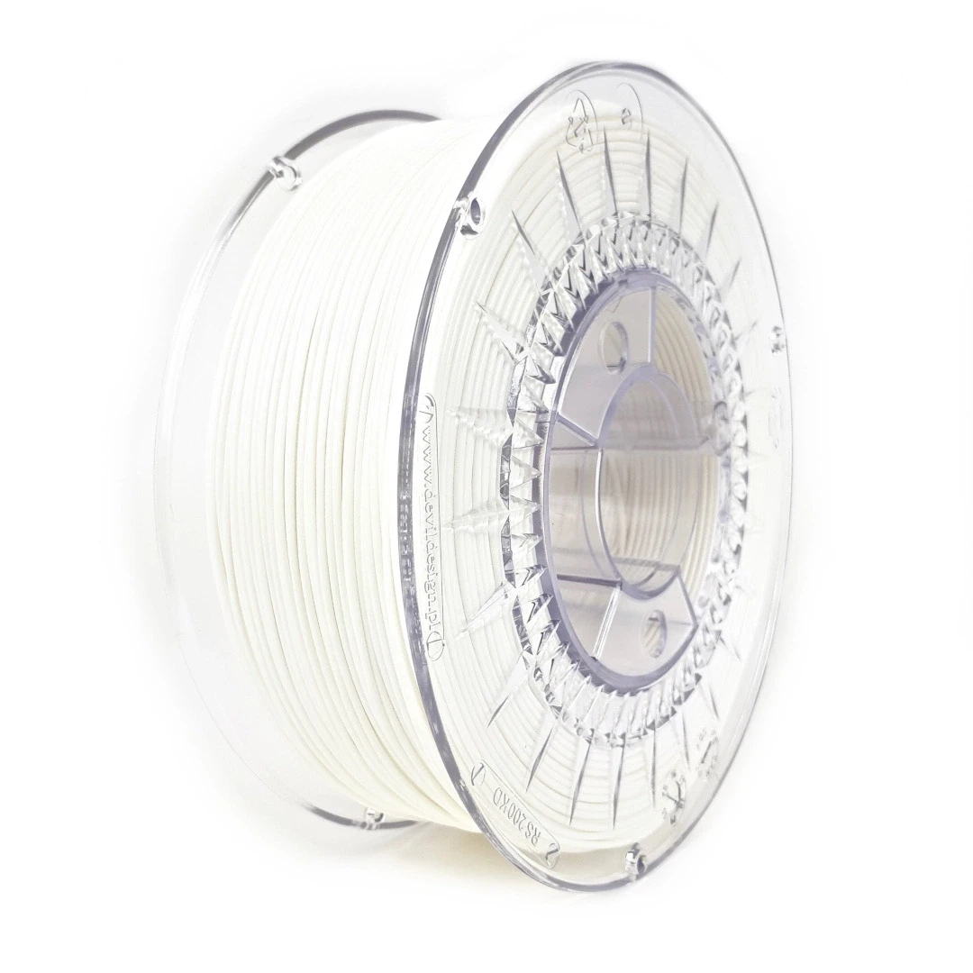 3D plastikas Devil Design PLA 1.75mm 1kg - Baltas aprašymas - Prekės nuotrauka