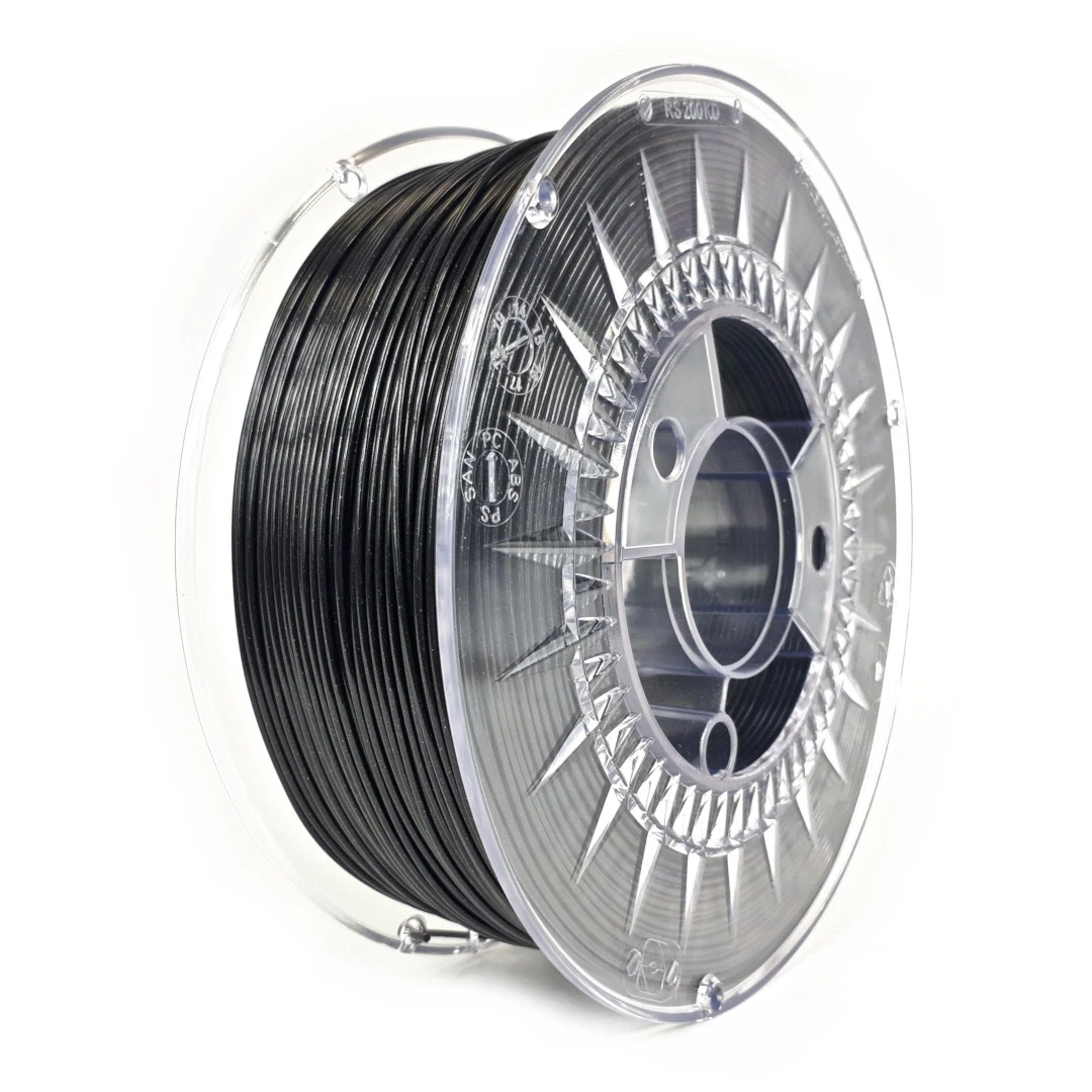 3D plastikas Devil Design PLA 1.75mm 1kg - Juodas aprašymas - Prekės nuotrauka