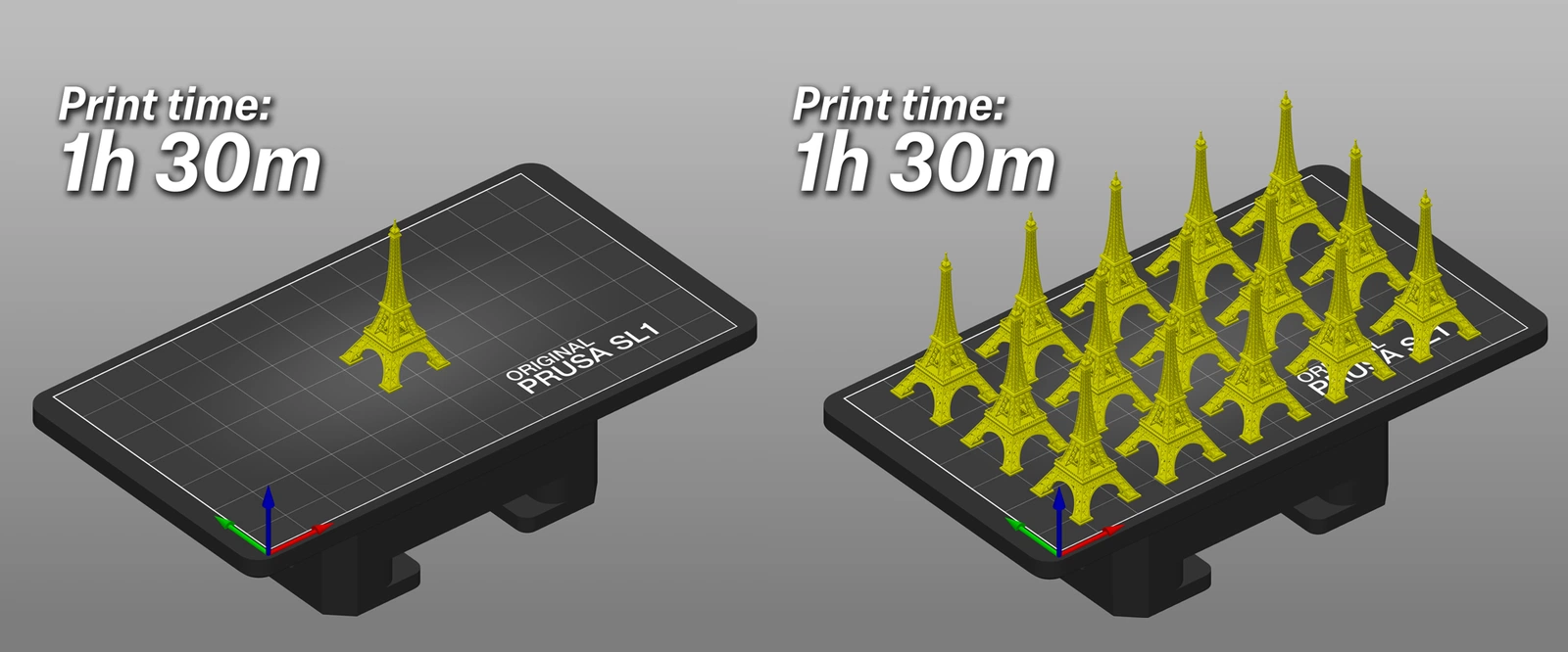 3D spausdintuvas - Originalus Prusa SL1S SPEED - surinktas aprašymas - Prekės nuotrauka