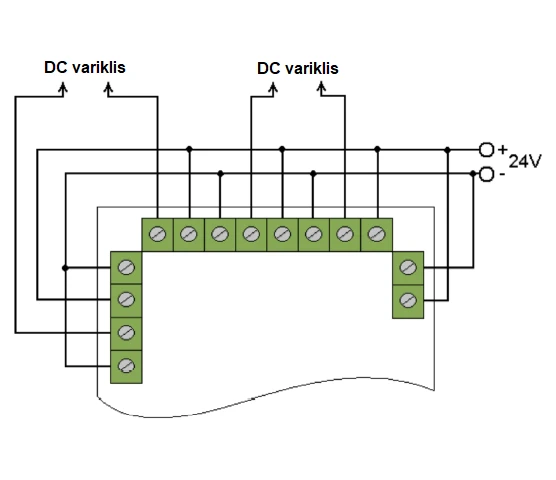 Elektrobim 4 kanalų relė 12-24VDC 433 Mhz su 2 valdymo pultais RCD-4C aprašymas - Prekės nuotrauka