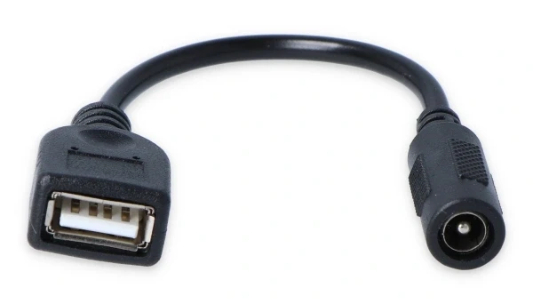 Oem Adapterio lizdas DC 5.5x2.1mm - USB A lizdas aprašymas - Prekės nuotrauka