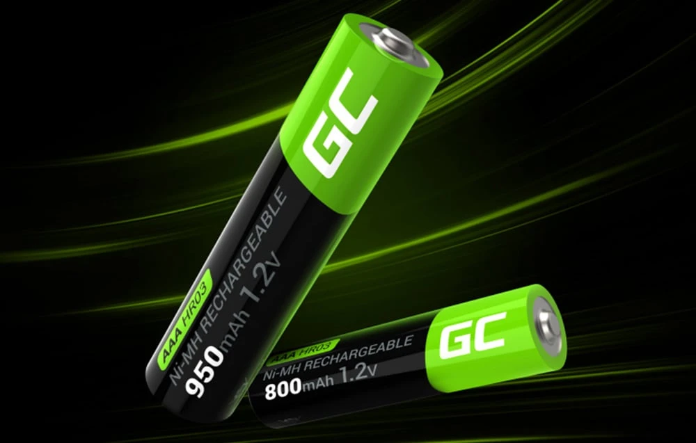 Green Cell Akumuliatorius Žalias Cell HR03 Ni-MH AAA 800mAh - 2vnt aprašymas - Prekės nuotrauka