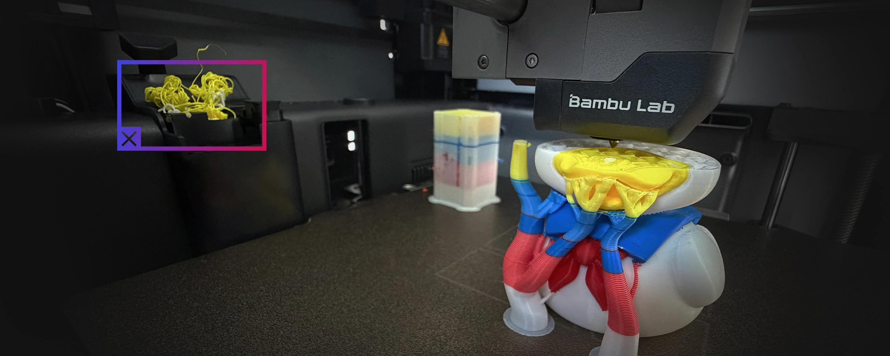 Bambu Lab P2S Combo 3D spausdintuvas aprašymas - Prekės nuotrauka