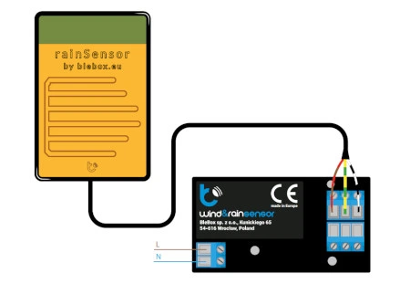 BleBox rainSensor - WiFi lietaus jutiklis aprašymas - Prekės nuotrauka